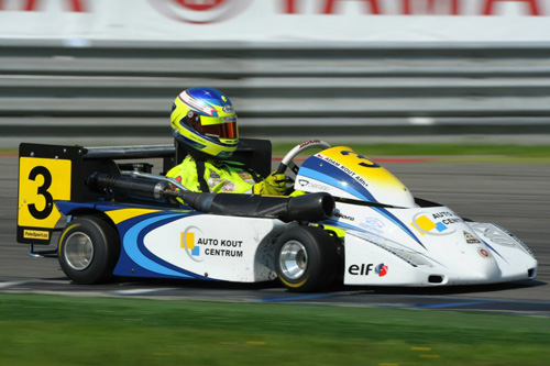 Adam Kout (CZE) won the opening race and was 2nd in the second